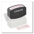 Office Jansan | Universal UNV10054 Pre-Inked Faxed Message Stamp - Red Ink image number 3