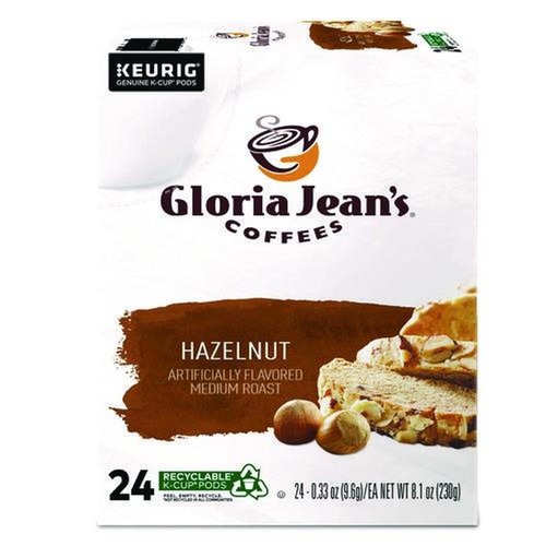Office Jansan | Gloria Jean's 5000330068 Coffee K-Cups - Hazelnut (24/Box) image number 0