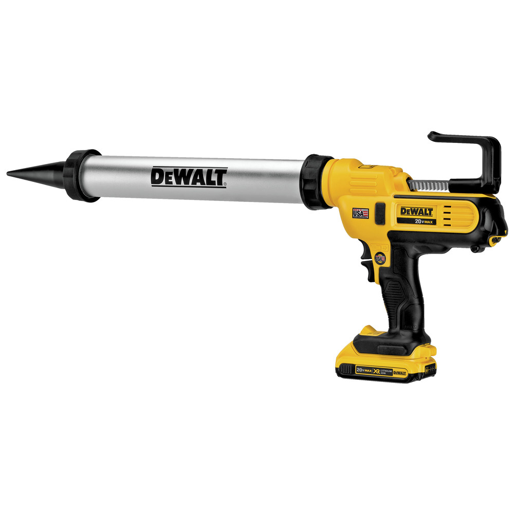 Dewalt 20V MAX Cordless LithiumIon Caulk Gun Kit