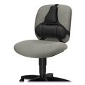 Office Jansan | Fellowes Mfg Co. 8037601 Professional Series 15 in. x 2 in. x 14.5 in. Back Support with Microban Protection - Black image number 2