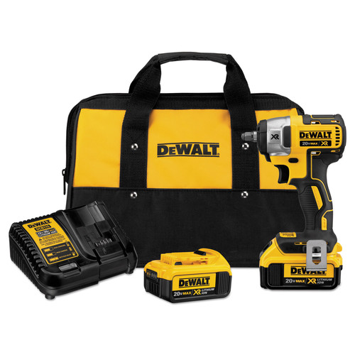 Impact Wrenches | Dewalt DCF890M2 20V MAX XR Cordless Lithium-Ion 3/8 in. Compact Impact Wrench Kit image number 0