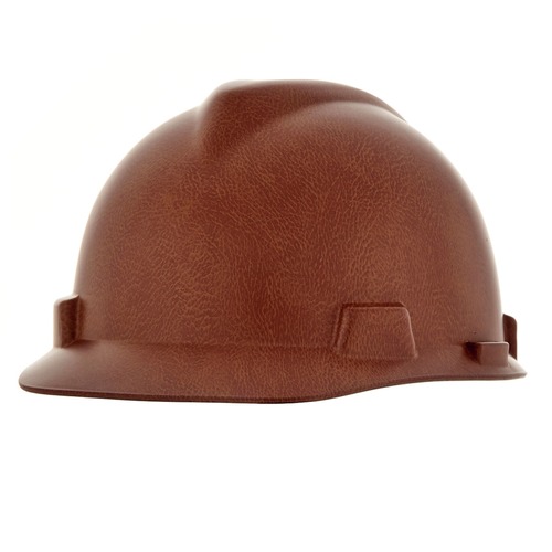 Hard Hats | MSA 10204773 V-Gard Hydro Dip Cap - Leather image number 0