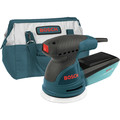 Random Orbital Sanders | Factory Reconditioned Bosch ROS20VSK-RT 5 in. VS Random Orbit Palm Sander Kit with Hardshell Case image number 0