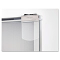 | Quartet WPS2000 Premium Workstation Privacy Screen, 38w X 64d, Translucent Clear/silver image number 3