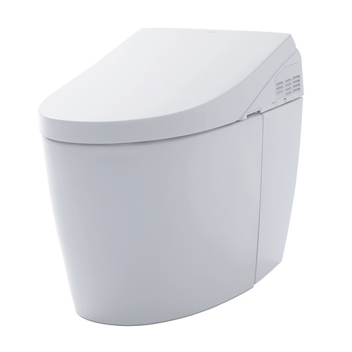 TOTO MS989CUMFG#01 NEOREST AH EWATERplus 1.0 or 0.8 GPF Dual Flush Toilet with Integrated Bidet Seat - Cotton White image number 0
