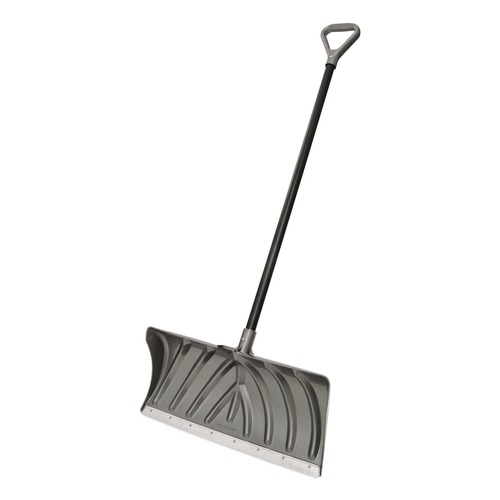 Outdoor Hand Tools | Suncast SP2450 24 in. Wide 57.55 in. Long Steel Core Snow Pusher with Wear Strip (6/Carton) image number 0