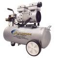 Portable Air Compressors | California Air Tools 6010LFC 1 HP 6 Gallon Ultra Quiet and Oil-Free Steel Tank Wheelbarrow Air Compressor image number 0