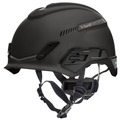  | MSA 10194790 V-Gard H1 Fas-Trac III Pivot Trivent ANSI EN12492 Safety Helmet -  Black image number 0