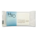 Cleaning & Janitorial Supplies | Diversified Hospitality Solutions H2O21CB075 H2O Therapy 0.5 oz Soaps - White Tea and Lemongrass (1000/Carton) image number 1