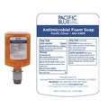 Hand Soaps | Georgia Pacific Professional 43819 Pacific Blue Ultra 1200 mL Antimicrobial Foam Soap Manual Dispenser Refill - Pacific Citrus (4/Carton) image number 4