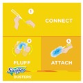 Cleaning & Janitorial Supplies | Swiffer 11804 Dusters Starter Kit with Dust Lock Fiber and 6 in. Handle - Blue/Yellow (6/Carton) image number 6