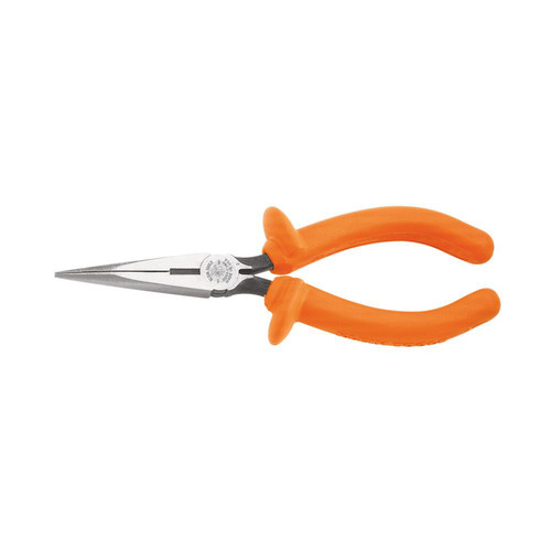 Pliers | Klein Tools D203-7-INS 7 in. Insulated Long Nose Side-Cutter Pliers image number 0