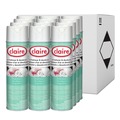 Office Jansan | Claire CL163 10 oz. Aerosol Spray Aerosol Air Freshener and Deodorizer - Fresh Linen (1/Carton) image number 3