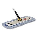 Mops | Rubbermaid Commercial HYGEN FGQ56000YL00 HYGEN 17 in. Quick Connect Single-Sided Aluminum Wet/Dry Mop Frame - Yellow image number 2