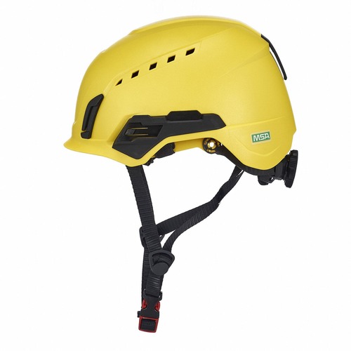Hard Hats | MSA 10242815 Vented Mips V-Gard H2 Safety Helmet - Yellow image number 0