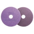 Office Jansan | Scotch-Brite 08418 20 in. Diameter Diamond Floor Pads - Purple (5/Carton) image number 0