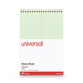 Office Jansan | Universal UNV86920PK 6 in. x 9 in. 80 Green-Tint Gregg Rule Steno Pads - Red Cover (6/Pack) image number 0