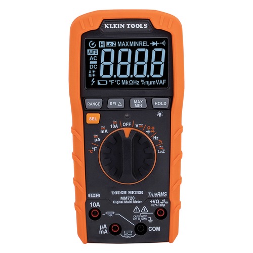 Multimeters | Klein Tools MM720 1000V TRMS Auto-Ranging Digital Multimeter image number 0