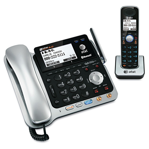 Office Jansan | AT&T TL86109 2-Line DECT 6.0 Phone System with Bluetooth image number 0