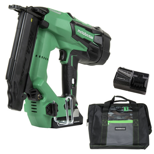 Brad Nailers | Factory Reconditioned Metabo HPT NT1850DEMR 18V Brushless Lithium-Ion 18 Gauge Cordless Brad Nailer Kit (3 Ah) image number 0