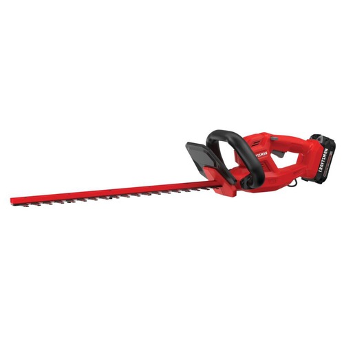 Hedge Trimmers | Factory Reconditioned Craftsman CMCHT810C1R V20 Brushed Lithium-Ion 20 in. Cordless Hedge Trimmer Kit (1.5 Ah) image number 0