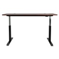 Office Desks & Workstations | Alera ALEHTPN1B 59.06 in. x 28.35 in. x 26.18 in. to 39.57 in. AdaptivErgo Sit-Stand Pneumatic Height-Adjustable Table Base - Black image number 7