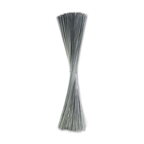  | Advantus 2612TW 12 in. Long Galvanized Annealed Steel Tag Wires (1000/Pack) image number 0