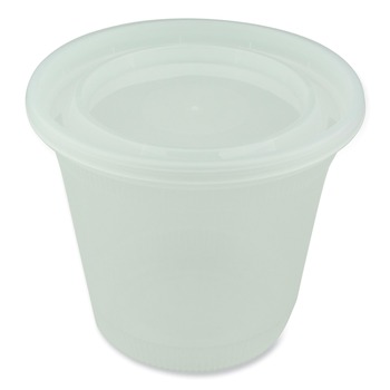 Pactiv Corp. 32 oz 5.5 x 5.5 x 4.9 Newspring DELItainer Plastic Microwavable Container - Clear (200/Carton)