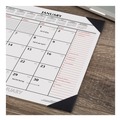 Calendars & Planners | AT-A-GLANCE SK1170-00 12-Month (Jan to Dec): 2025 22 in. x 17 in. Two-Color Monthly Desk Pad Calendar - White Sheets, Black Corners image number 1