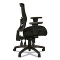  | Alera ALEET4217 Etros Series 17.83 in. to 21.45 in. Seat Height Mid-Back Multifunction with Seat Slide Chair - Black image number 2