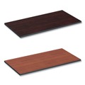  | Alera ALETT4824CM 47.63 in. W x 23.63 in. D Rectangular Reversible Laminate Table Top - Medium Cherry/Mahogany image number 2