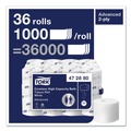Office Jansan | Tork 472880 Advanced 2-Ply Coreless High Capacity Bath Tissue - White (36/Carton) image number 3