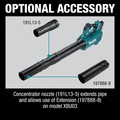 Outdoor Power Combo Kits | Factory Reconditioned Makita XT287SM1-R 18V LXT Brushless Lithium-Ion 13 in. Cordless String Trimmer and Blower Combo Kit (4 Ah) image number 7