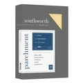 Office Jansan | Southworth 994C 24 lbs. Bond Weight 8.5 in. x 11 in. Parchment Specialty Paper - Gold (500/Box) image number 0