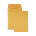 Office Jansan | Quality Park QUA43362 6.5 in. x 9.5 in. #1 3/4 Cheese Blade Flap Redi-Seal Closure Catalog Envelope - Brown Kraft (250/Box) image number 0