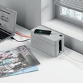 Office Cable Management | Durable 503537 CAVOLINE 9.6 in. x 4.96 in. x 4.56 in. Cable Management Box - Small, Charcoal image number 7