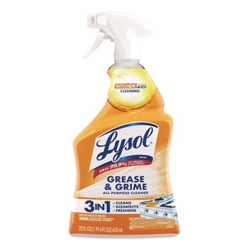 LYSOL Brand 22 oz Kitchen Pro Antibacterial Cleaner - Citrus Scent
