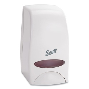 PRODUCTS | Scott 92144 Essential 5 in. x 5.25 in. x 8.38 in. 1000 mL Manual Skin Care Dispenser - White