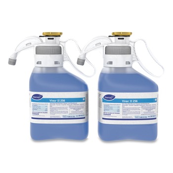 Diversey Care Virex II 256 1.4L One-Step Disinfectant Cleaner Deodorant - Mint (2 Bottles/Carton)