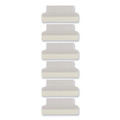 Office Jansan | Avery 16230 1.5 in. Wide 1/5-Cut Insertable Index Tabs with Printable Inserts - Clear (25/Pack) image number 2