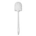 Rubbermaid Commercial FG631000WHT 14-1/2 in. Plastic Toilet Bowl Brush - White image number 1