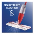 Cleaning & Janitorial Supplies | O-Cedar 173563 ProMist MAX Spray Mop with 48 in. Red/Black/Gray Plastic Handle - Red/White/Gray Microfiber Head (4/Carton) image number 4