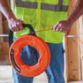 Wire & Conduit Tools | Klein Tools 56383 Multi-Groove 100 ft. Fiberglass Fish Tape with Nylon Tip image number 6