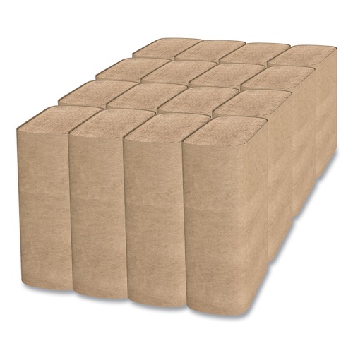 Office Jansan | Cascades PRO H175 9 in. x 9.45 in. Multifold 1-Ply Select Folded Towels - Natural (4000/Carton) image number 0