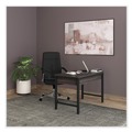 Office Chairs | Alera ALEWS4116 18.19 in. to 21.93 in. Seat Height Leather Task Chair Supports Up to 275 lb - Black Seat/Black Back image number 10