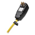 Surge Protectors | Tripp Lite TLM609GF 6 Outlets 9 ft. Cord Power It! Safety Power Strip with GFCI Plug - Yellow/Black image number 2
