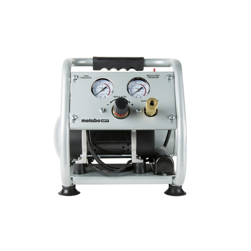 Portable Air Compressors | Metabo HPT EC28MM 1 Gallon Oil-Free Ultra Quiet Portable Air Compressor image number 0