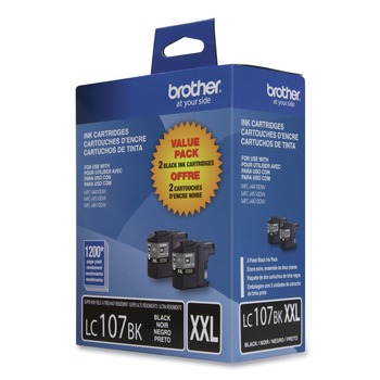 Brother 1200 Page-Yield Innobella Super High-Yield Ink - Black (2/Pack)