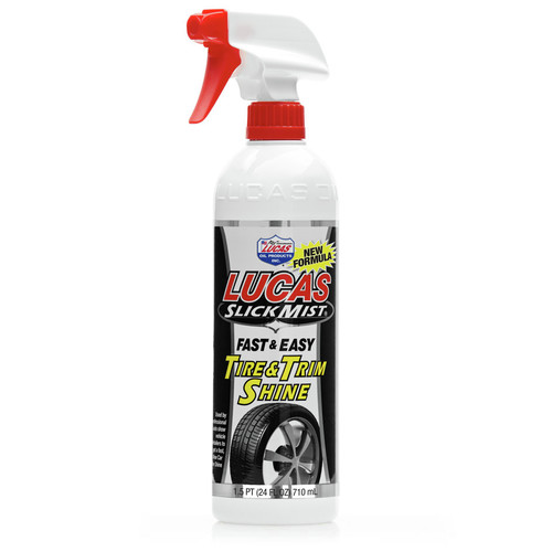 Maintenance Fluids | Lucas Oil 10513 6-Piece/Case Slick Mist 24 oz. Spray Bottle Tire and Trim Shine image number 0