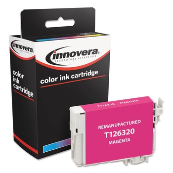 Innovera IVR26320 470 Page-Yield Remanufactured Replacement for Epson 126 Ink Cartridge - Magenta